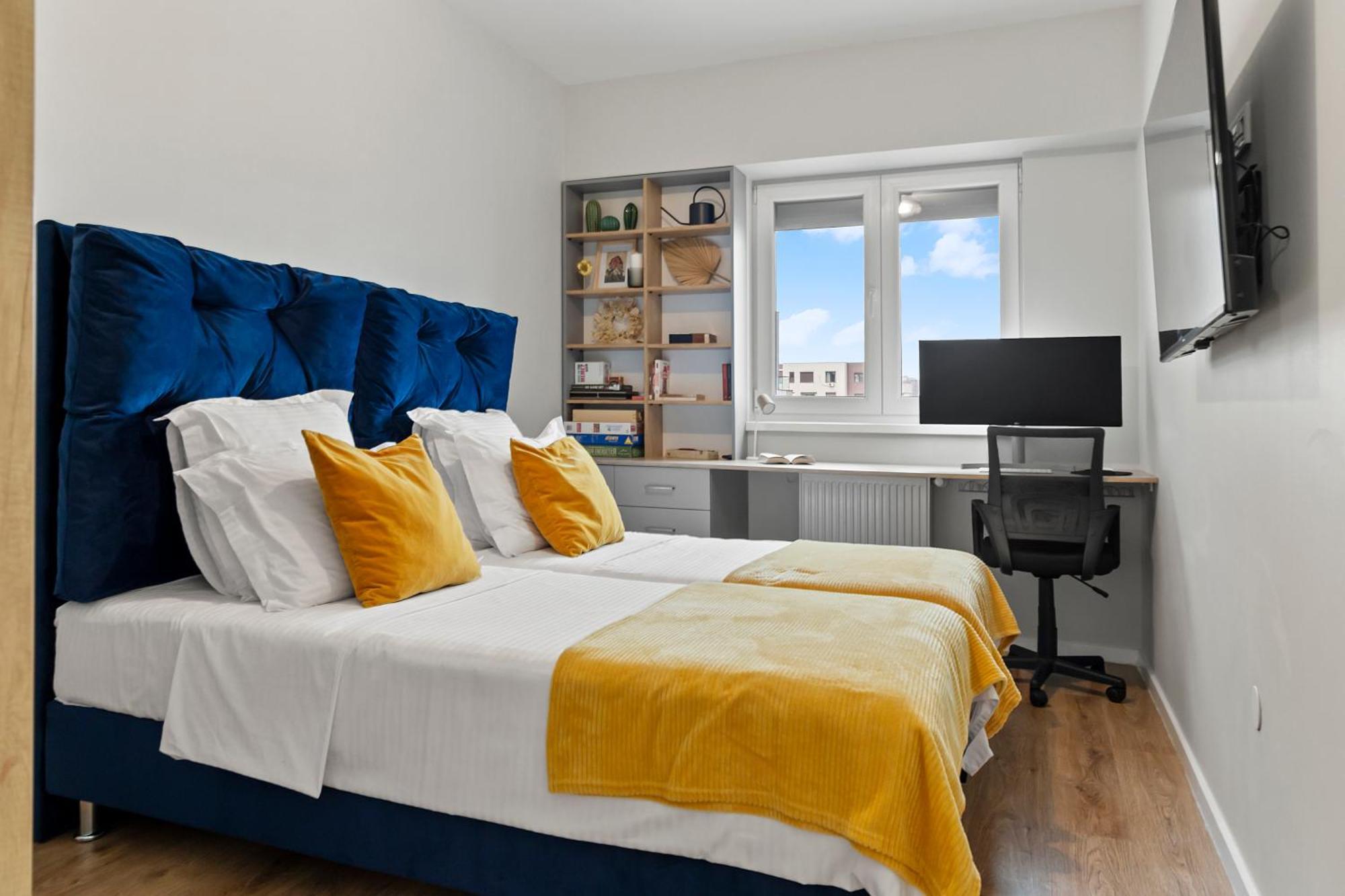 Mido Park Apartment With Private Parking & Self Check-In Bükreş Dış mekan fotoğraf